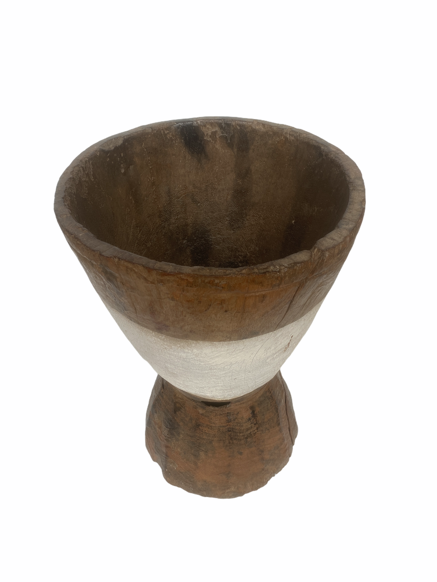 Lozi Grain Stomper Stool/Side Table - Zambia