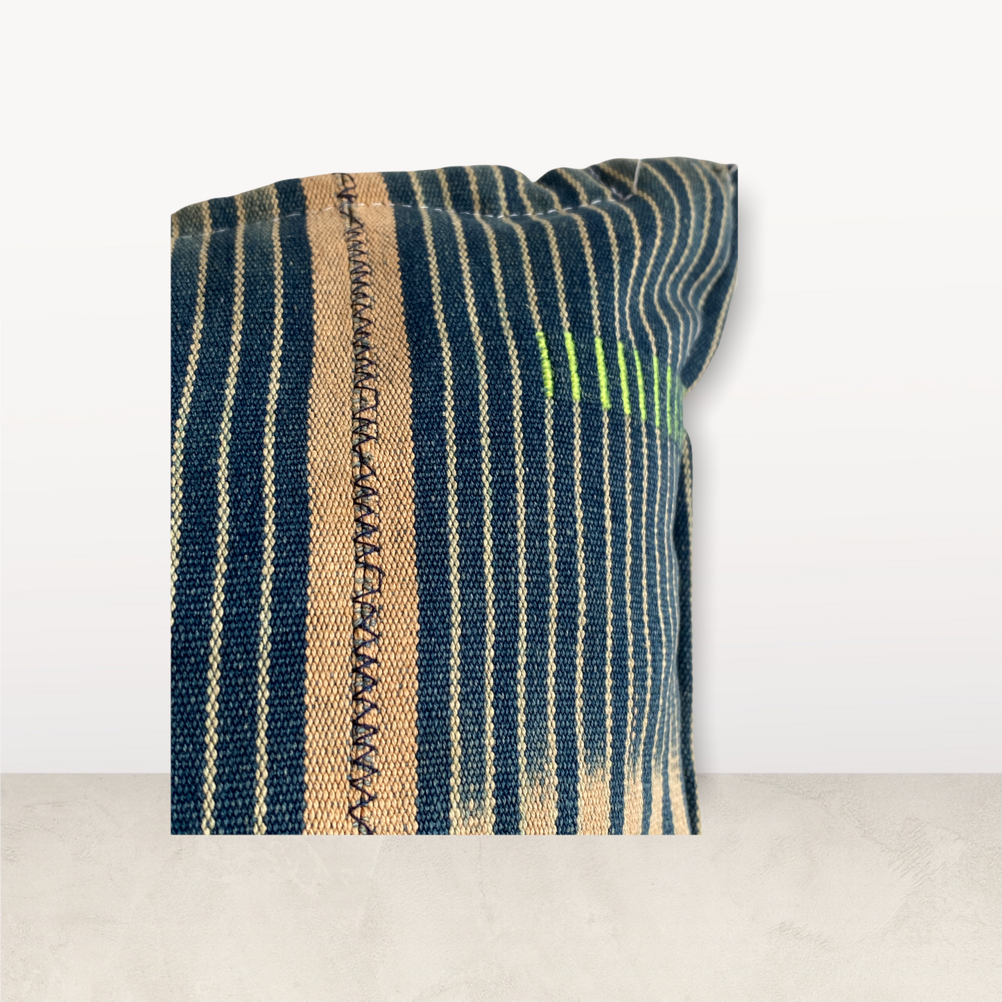 Indigo/Baule Cloth Cushions 50x50cm