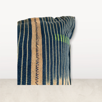 Indigo/Baule Cloth Cushions 50x50cm