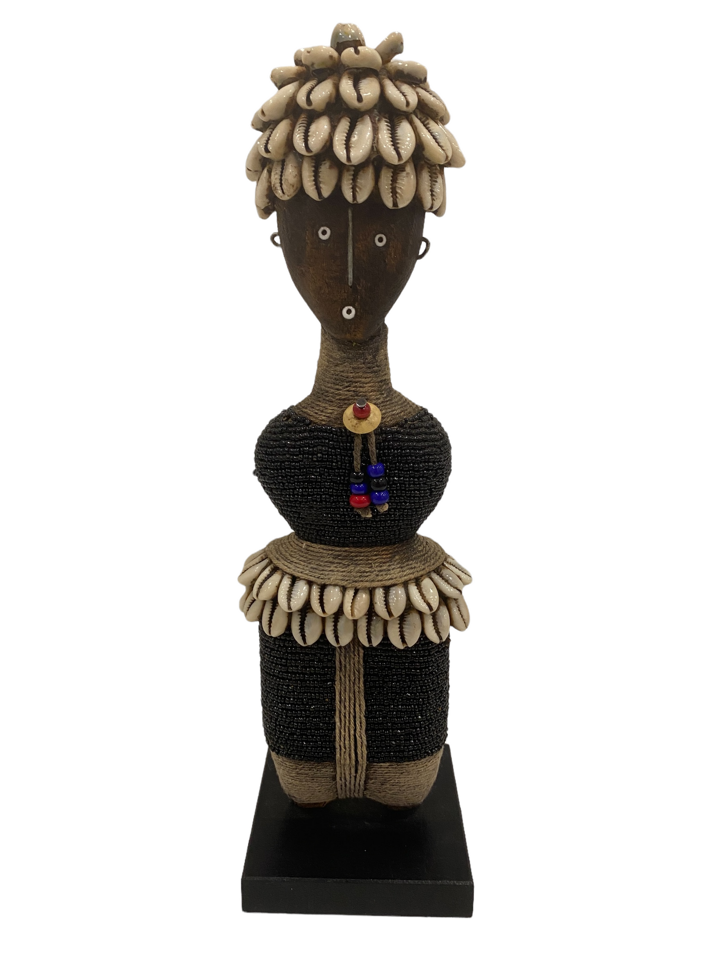 Namji Doll - Black beaded (1404)