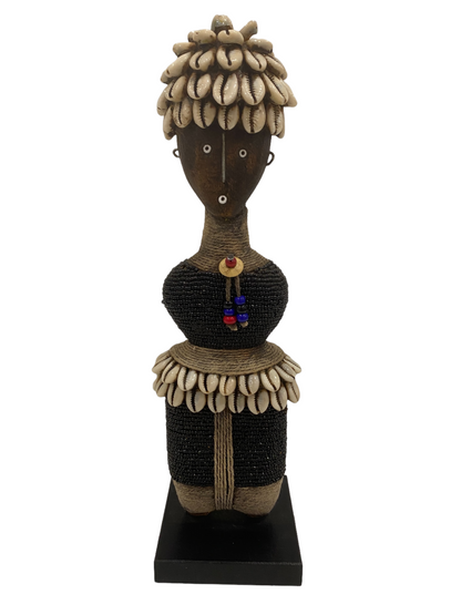 Namji Doll - Black beaded (1404)