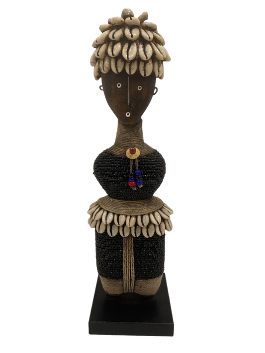 Namji Doll - Black beaded (1404)