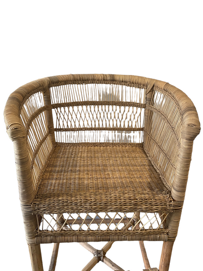 Malawi Bar Stool hand made - Natural