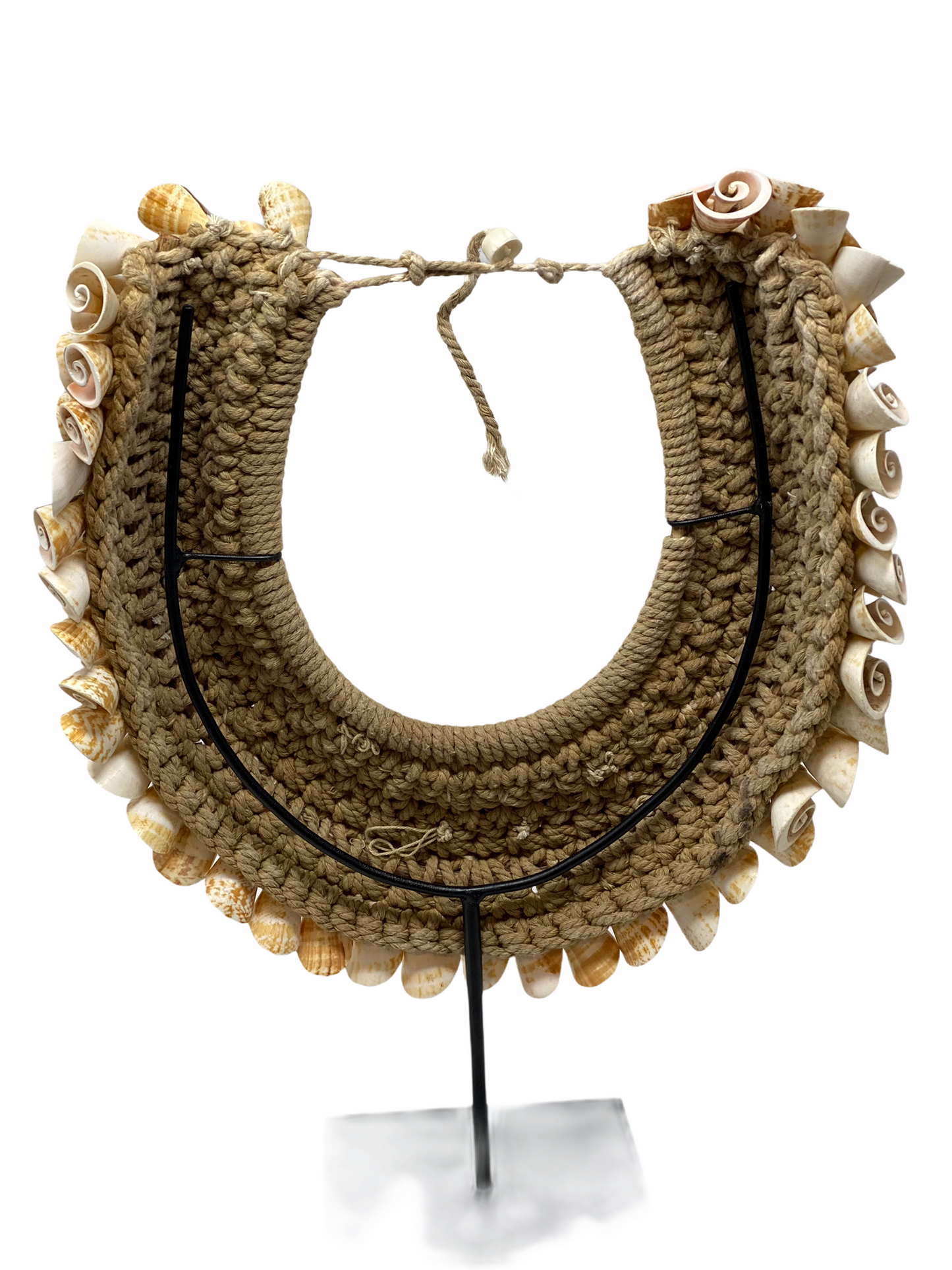 Handmade Curly Shell Necklace