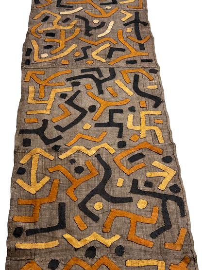 Old Kuba cloth - Democratic Republic of Congo TR86.01