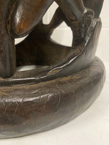Baule stool - Hand carved - Ivory Coast (85.3)