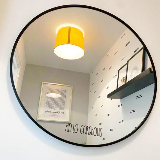 Customisable 3-4cm Tall Cami Font Inspirational Motivational Short Quote Mirror Photo Frame LetterBox Window Sticker Label