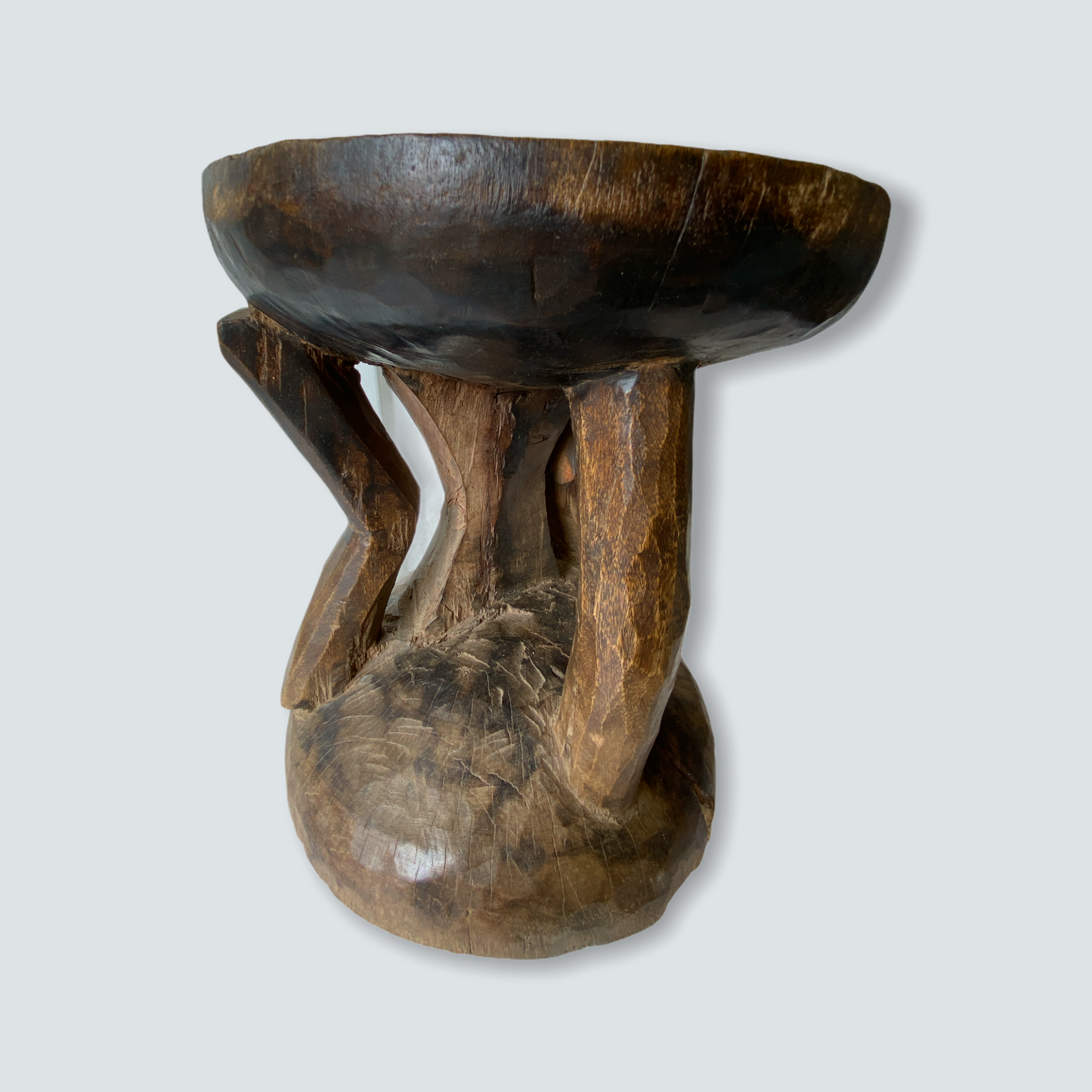 Vintage Tonga Stool - Zimbabwe XL (04)