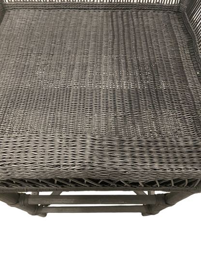 Malawi Bar Stool hand made - Matt Black