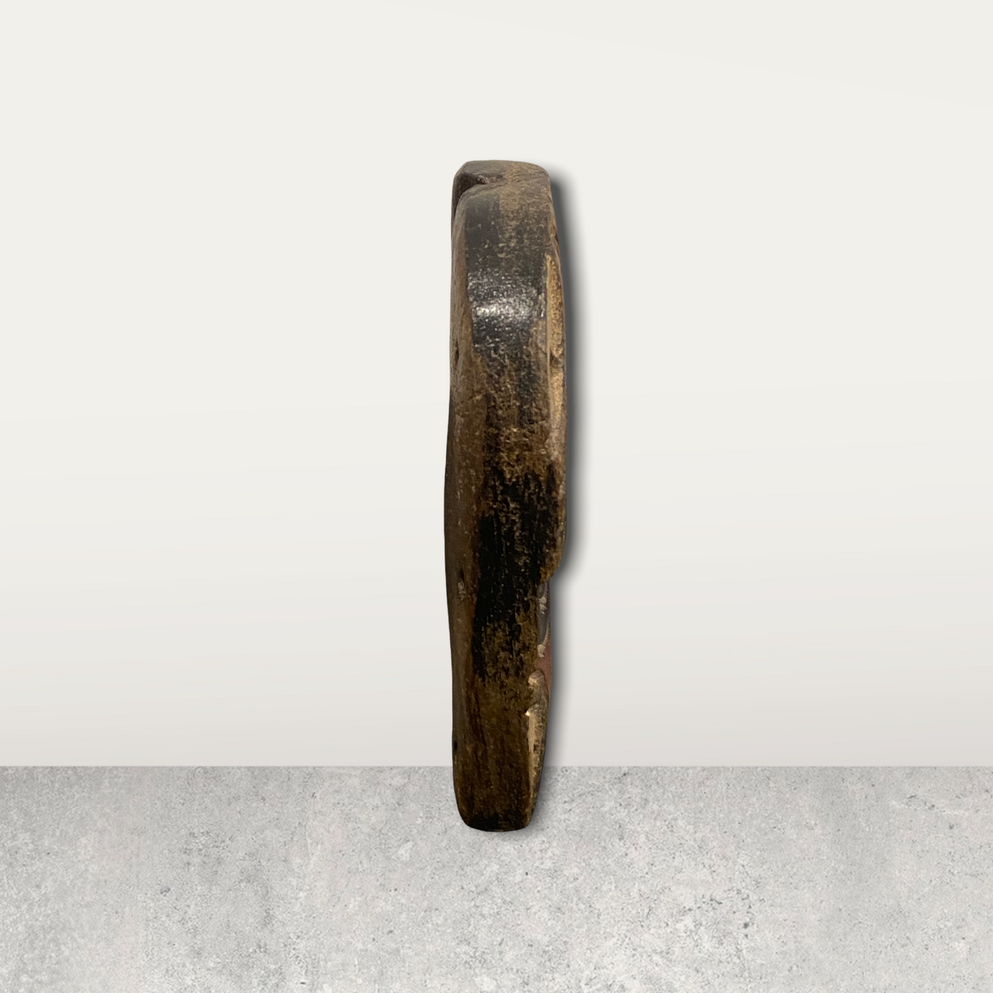 Small African mask on stand