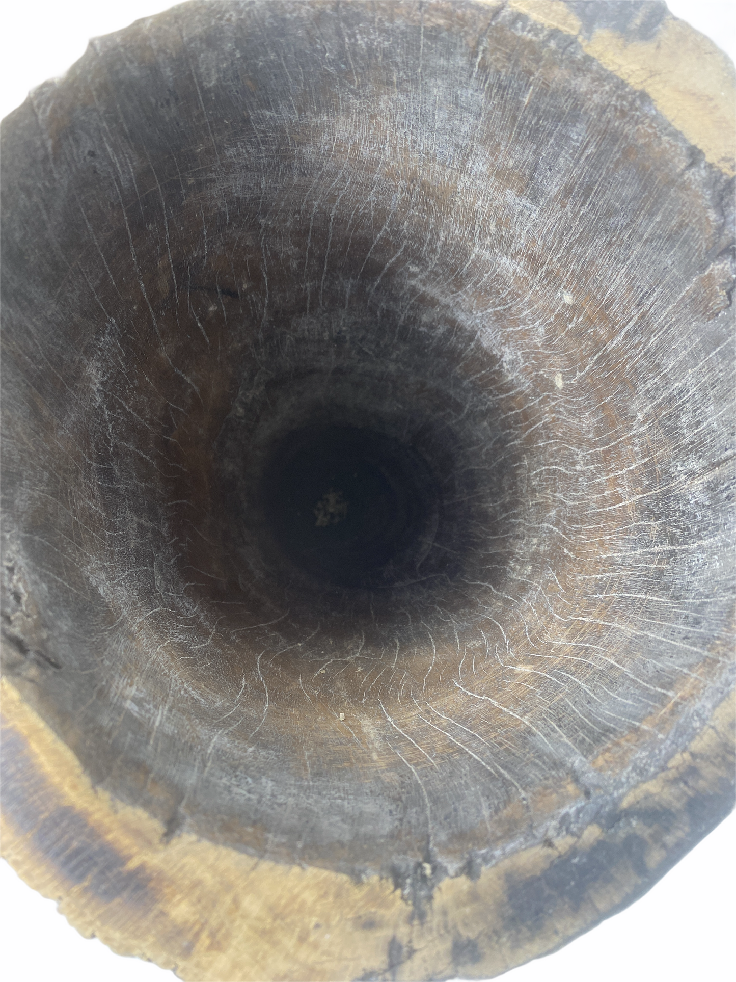 Lozi Grain Stomper Stool/Side Table (1) - Zambia