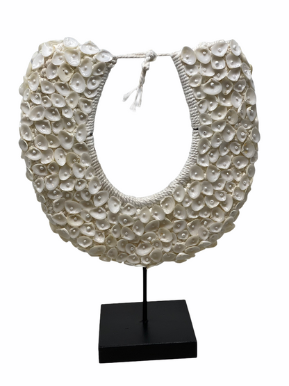 Handmade White Shell Necklace