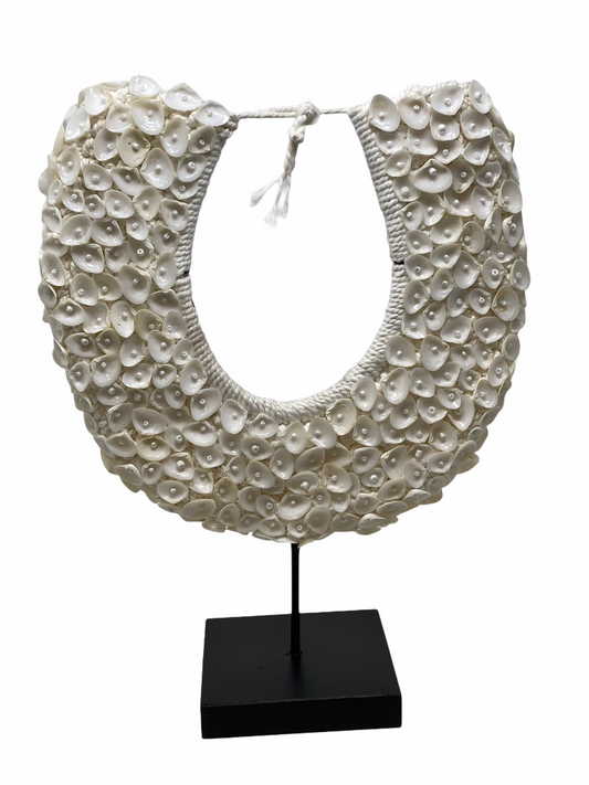 Handmade White Shell Necklace
