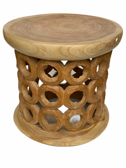 Bamileke Table - 42cm - Natural