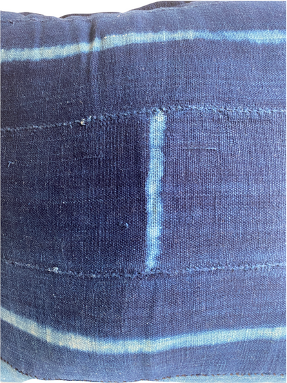 Indigo/Baule Cloth Cushions 50x50cm