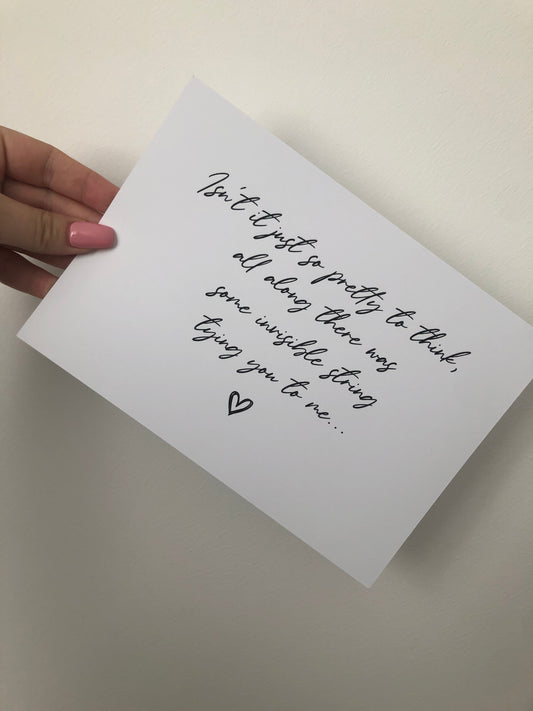 Isn't it Just So Pretty Inspirational Simple Wall Home Decor Landscape Print