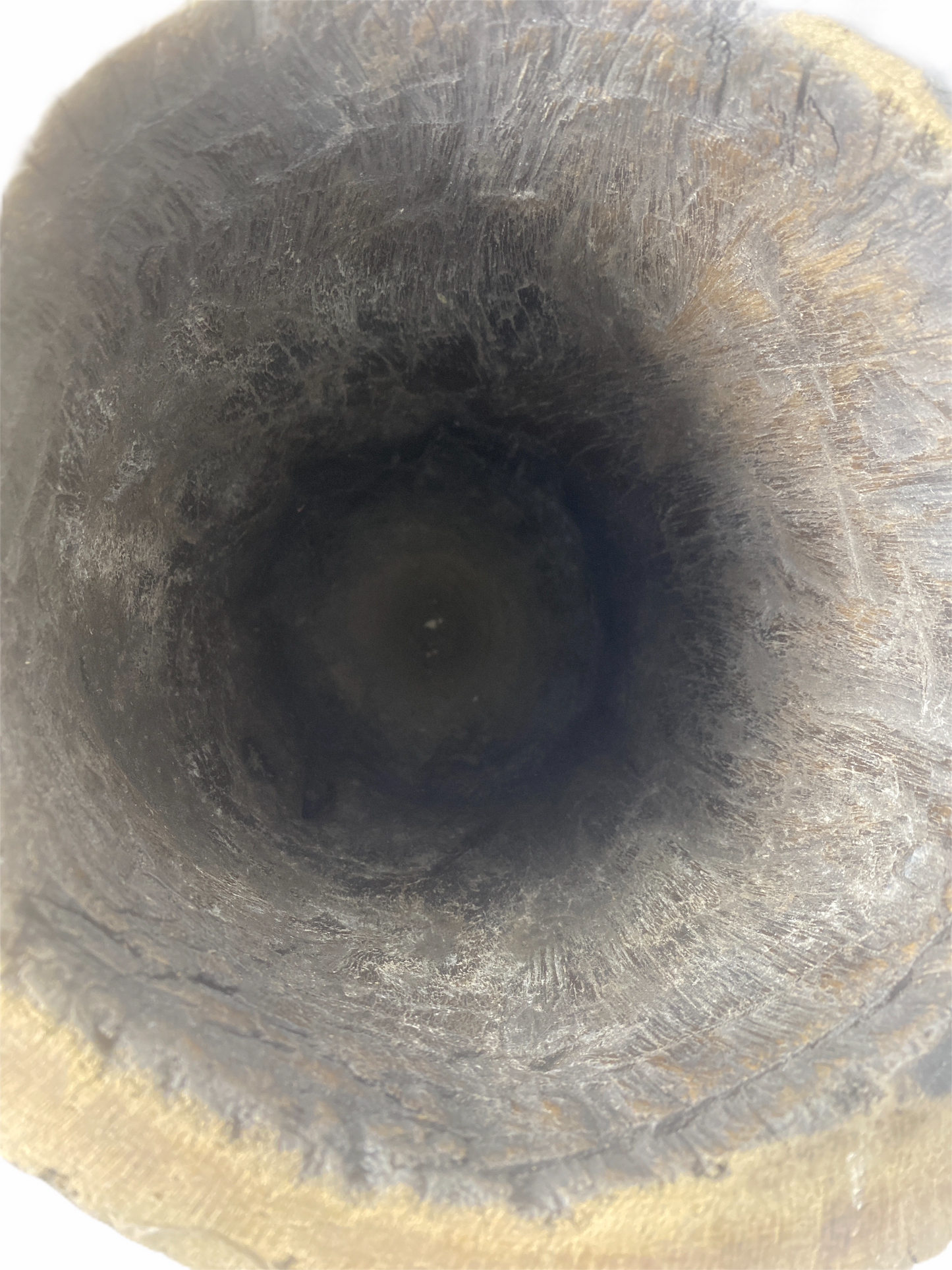 Lozi Grain Stomper Stool/Side (3)Table - Zambia