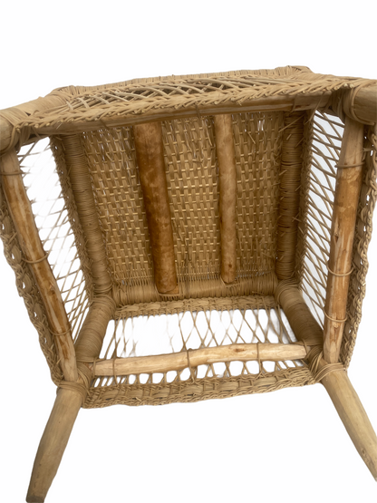 Malawi Rattan side table - handmade