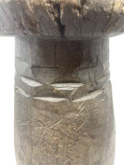 Lozi Grain Stomper (2) Stool/Side Table - Zambia