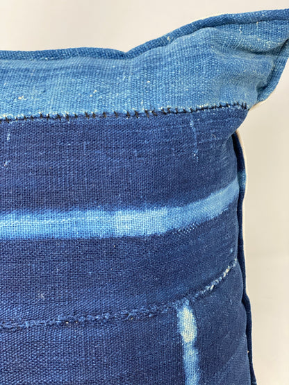 Indigo/Baule Cloth Cushions 50x50cm