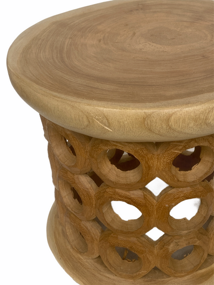 Bamileke Table - 42cm - Natural