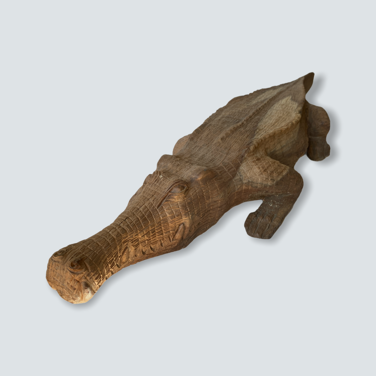 Zimbabwe Crocodile sculpture