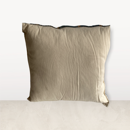 Indigo/Baule Cloth Cushions 50x50cm