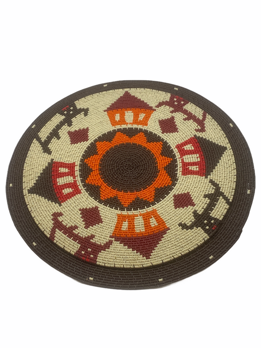 Zulu Telephone Wire Plates 32cm