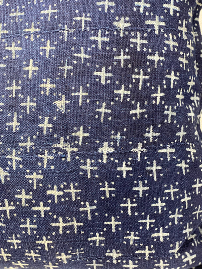 Indigo/Baule Cloth Cushions 60x60cm