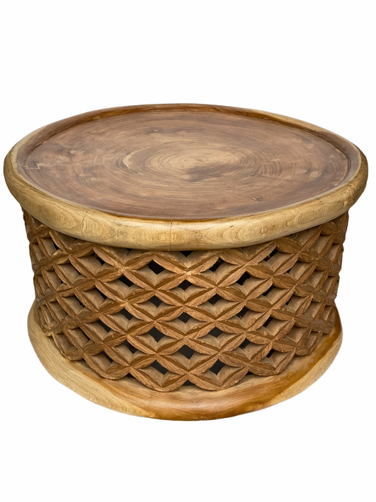 Bamileke Table - 78cm - Natural- Large