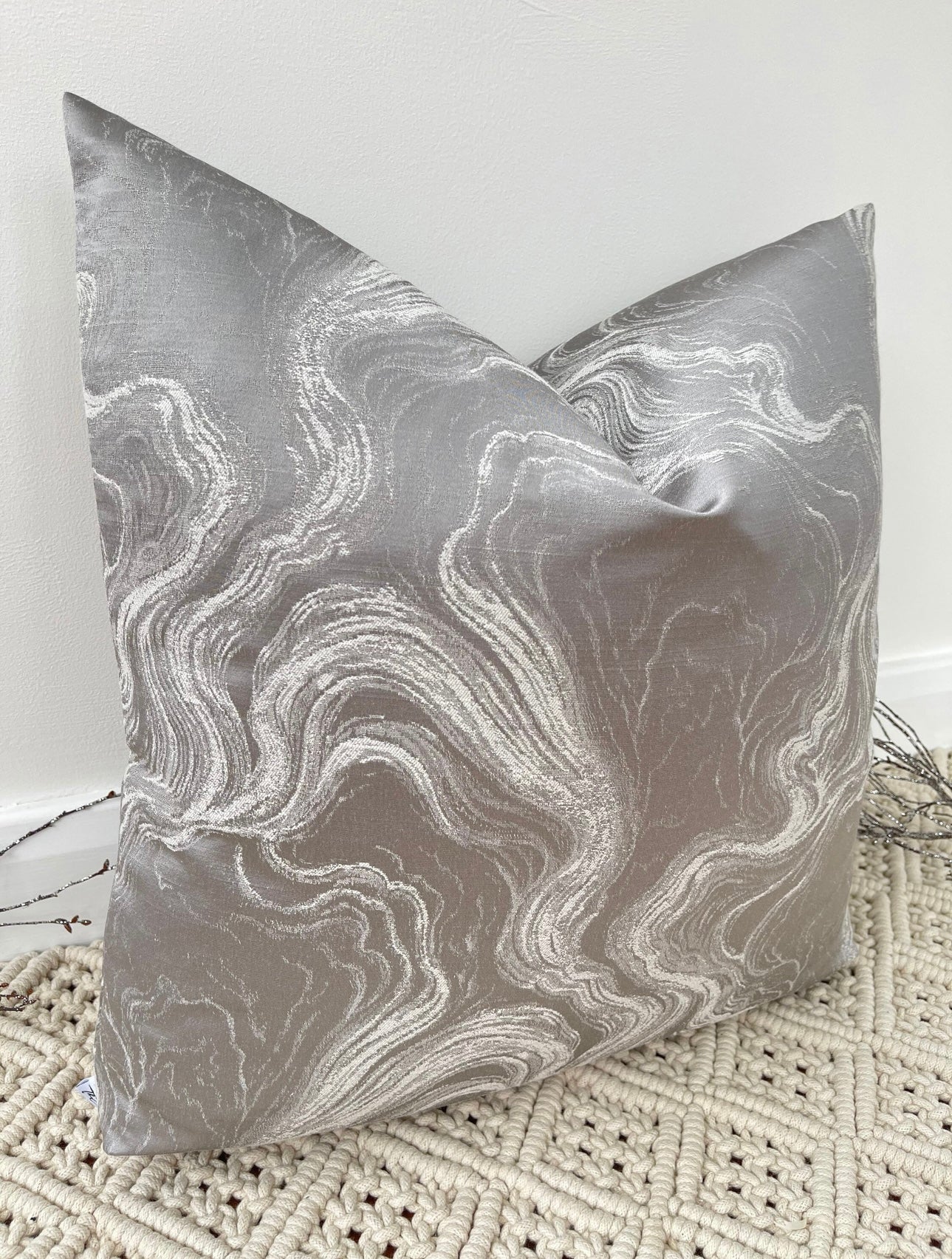 The Couture Cushion - The Silver Diane - Style No. 105 (Discontinued)