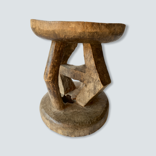 Vintage Tonga Stool - Zimbabwe - L (02)