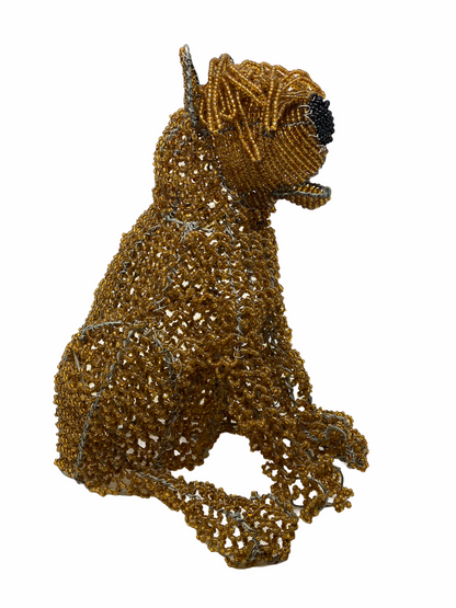 Yorkshire Terrier - Beaded Sculpture