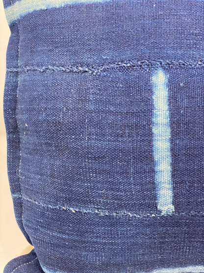 Indigo/Baule Cloth Cushions 50x50cm