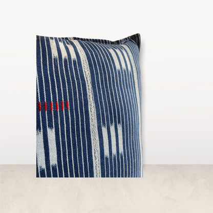 Indigo/Baule Cloth Cushions 50x50cm