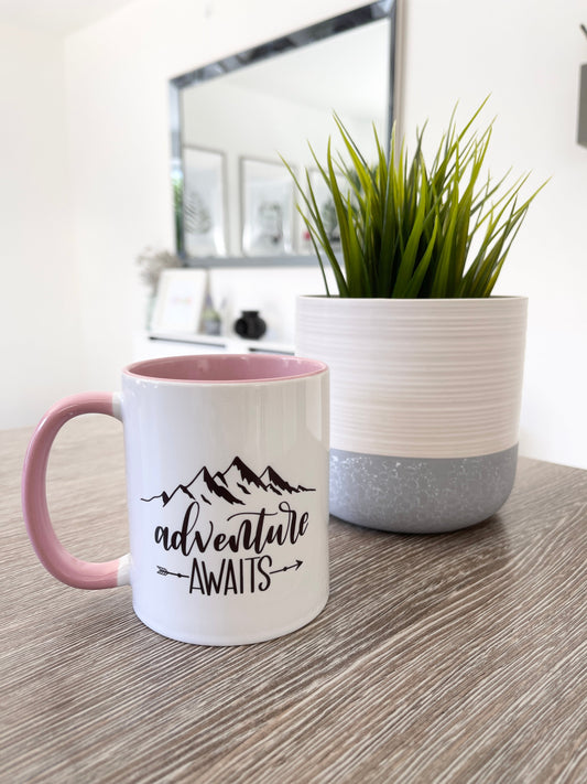 Adventure Awaits Adventure Mug