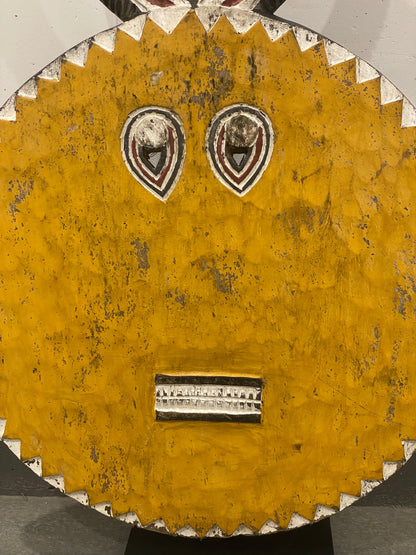 Baule Mask - Yellow (51.2) Large