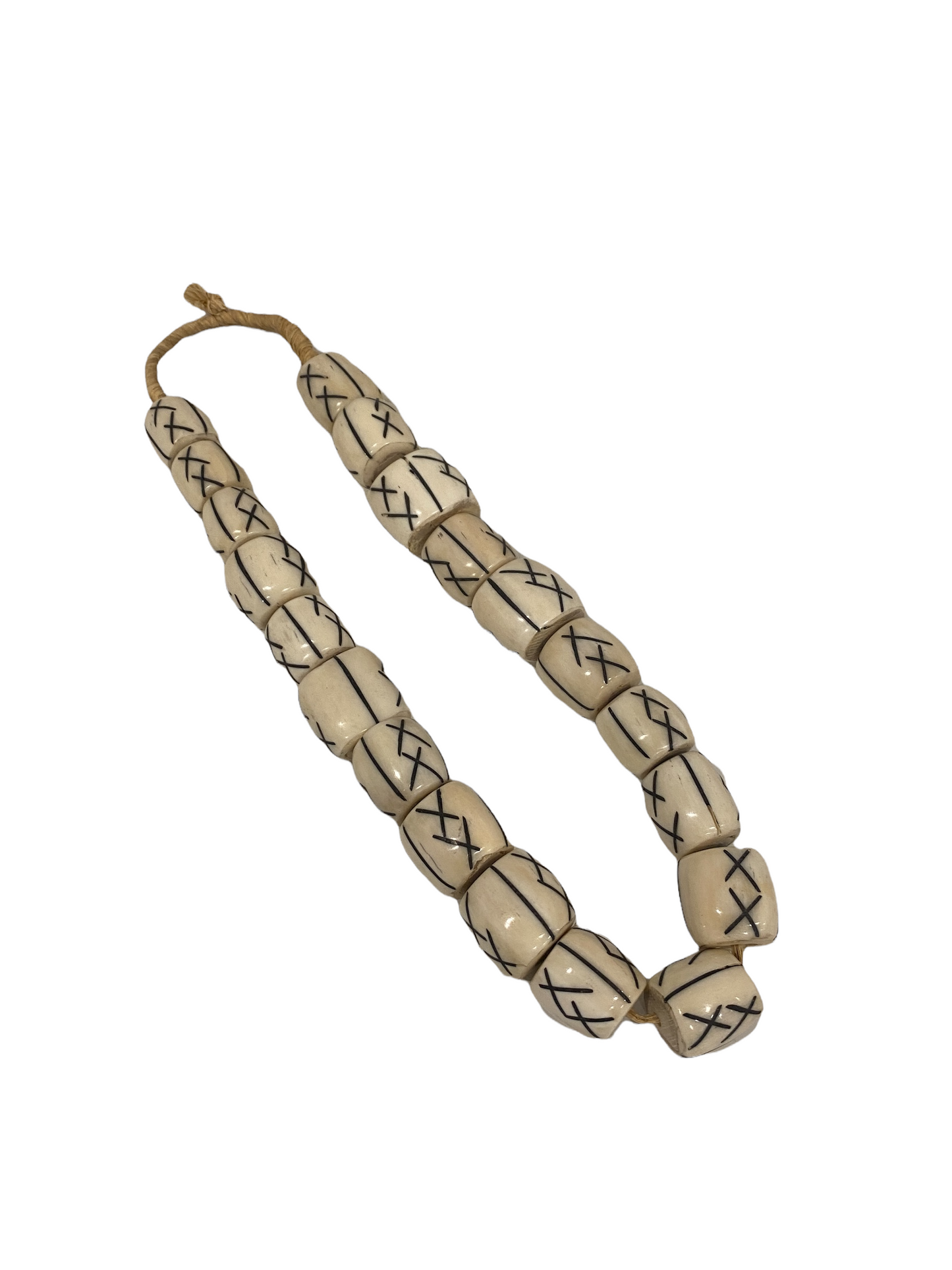 Kenya Beads - White (53.1)