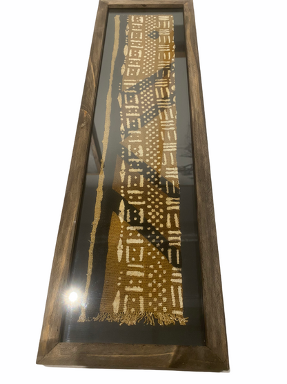 Framed Mud cloth