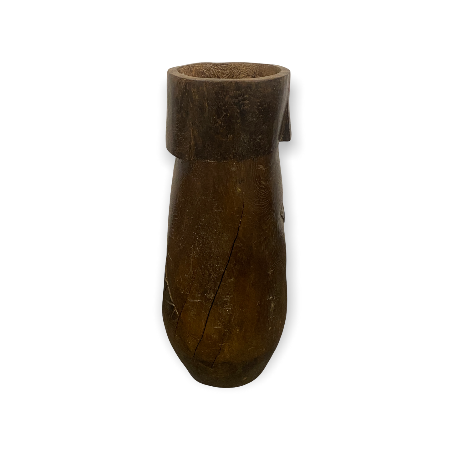 Zulu Milk Jug - hand carved (04)