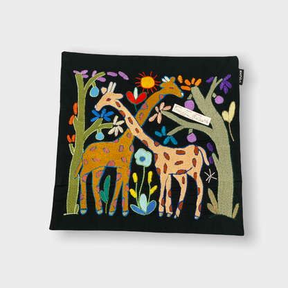 Mapula embroidered cushion 40x40 - South Africa