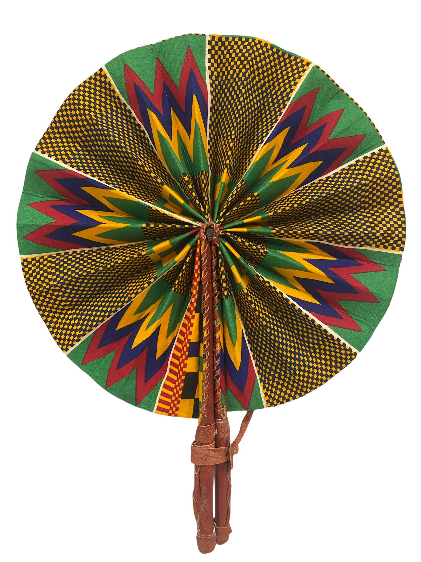 Ghana Fan - Green/red (TR9.21)