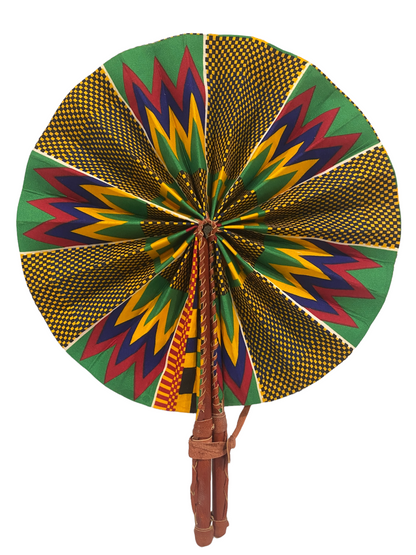 Ghana Fan - Green/red (TR9.21)