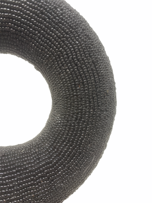 Cameroon beaded bracelet - Black