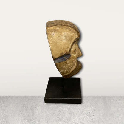 Small African mask on stand