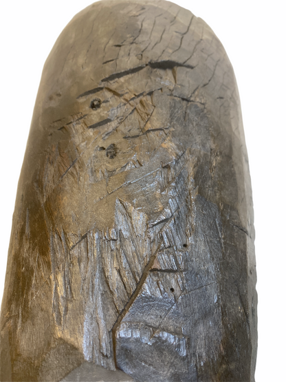 Lozi Grain Stomper Stool/Side Table (1) - Zambia