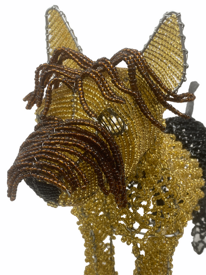 Yorkshire Terrier - Beaded Sculpture