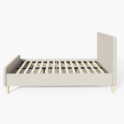 Ashbourne Double Bed Natural 5 x 7ft