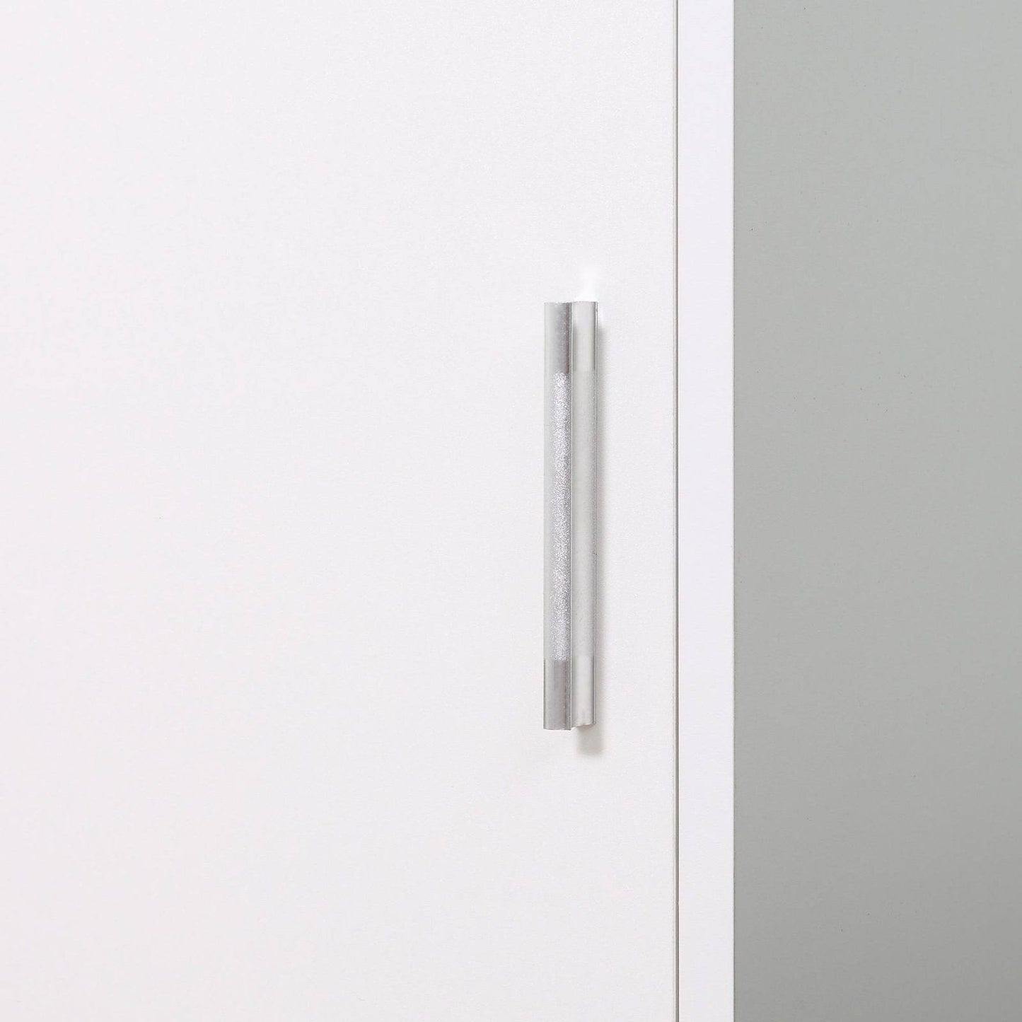 kleankin Tall Mirrored Bathroom Cabinet