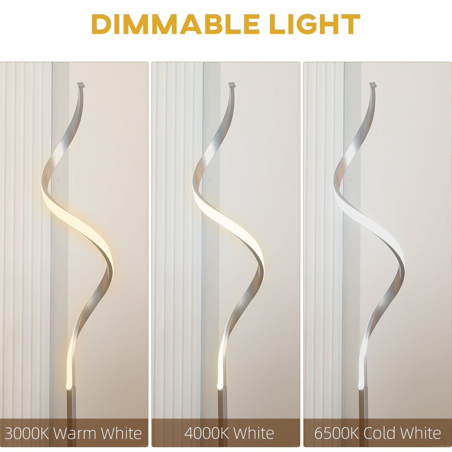 Dimmable Floor Lamp for Living Room